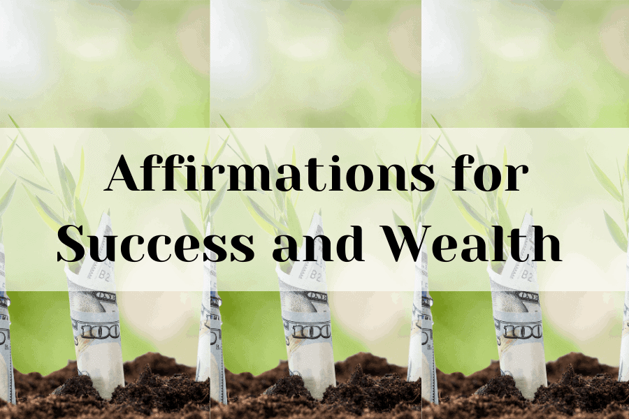 affirmations for success and wealth