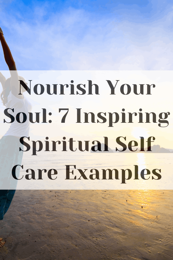 spiritual self care examples