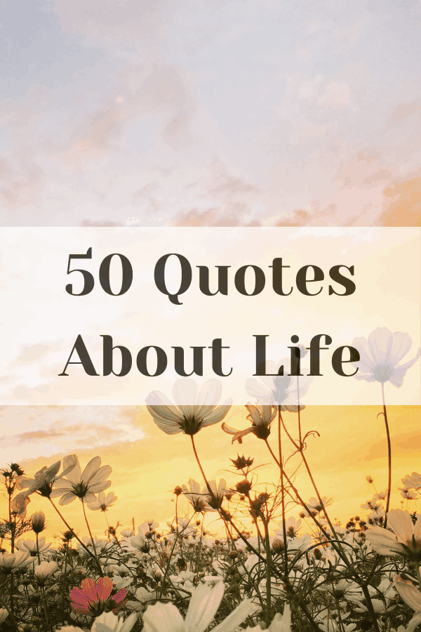 50 Quotes About Life