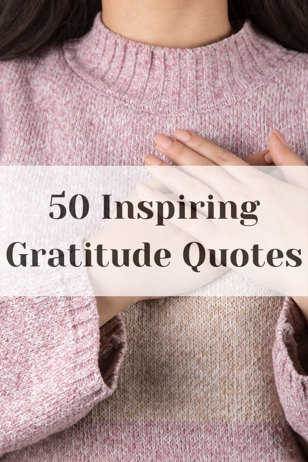 50 Inspiring Gratitude Quotes