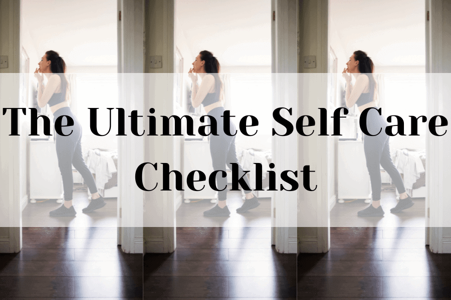 self care checklist