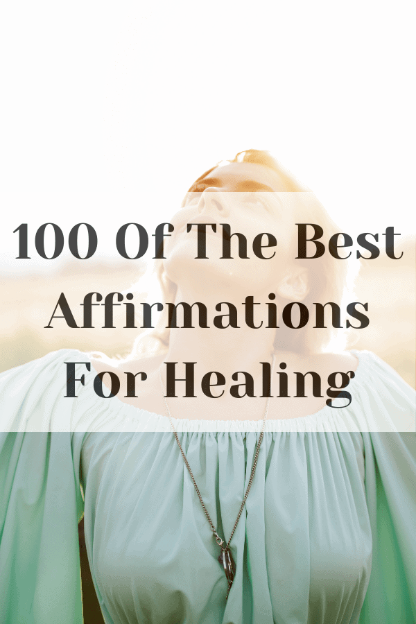 affirmations for healing