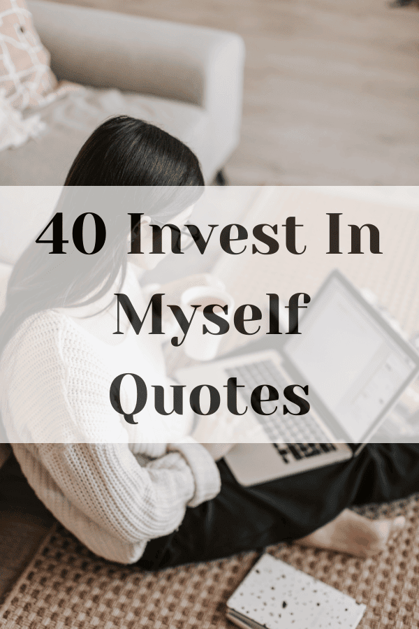 invest in myself quotes